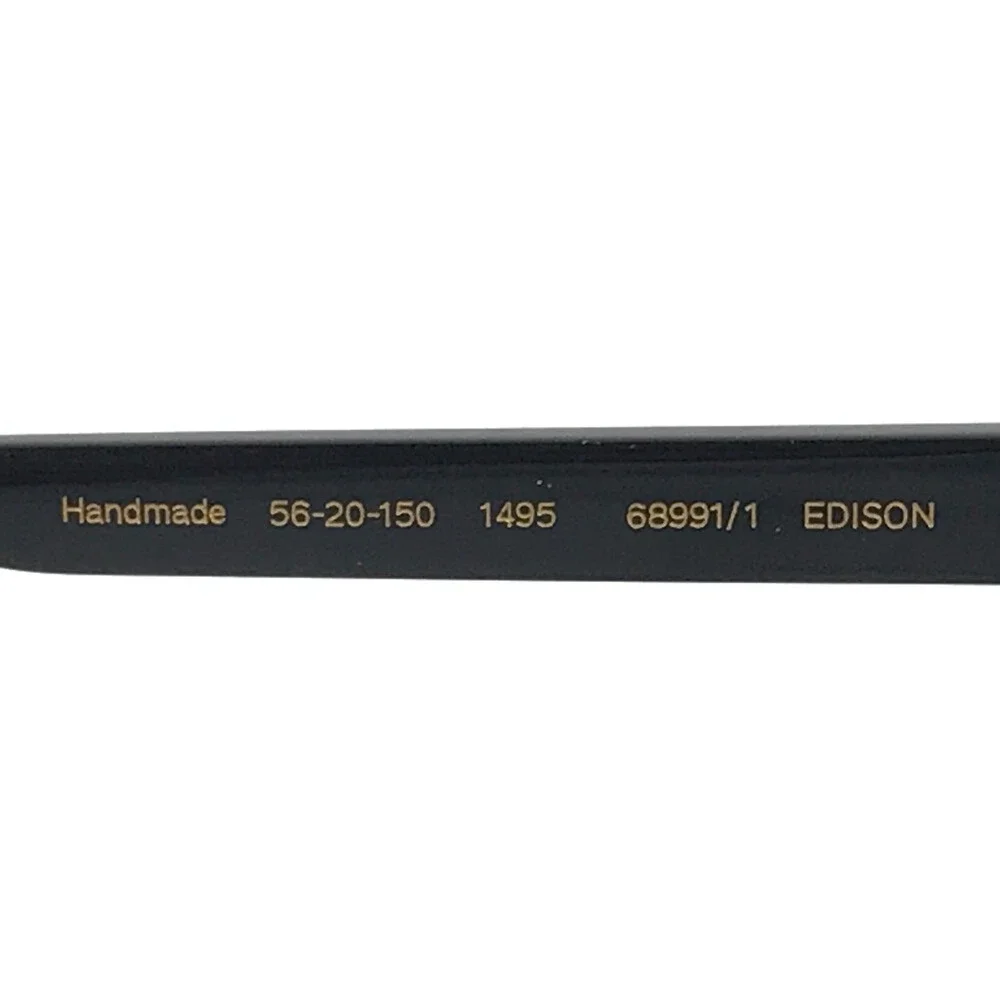 Gigi Studios Eyeglasses Frames EDISON 68991/1 Black Square Full Rim 56-20-150